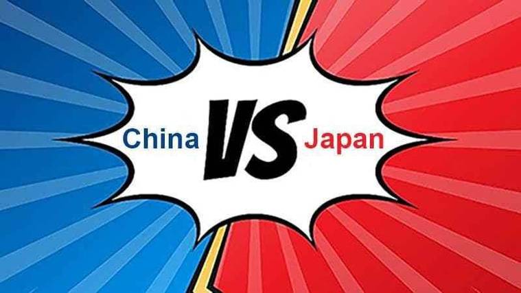 中国vs日本打岔画面图片
